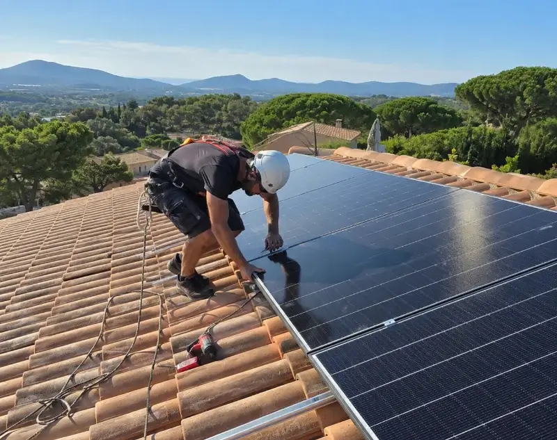 Installateur panneaux solaires Charnay — pose photovoltaïque sur toiture